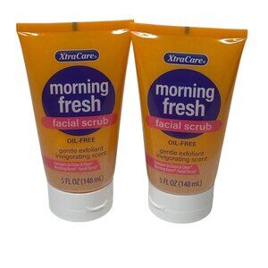 XtraCare Morning Fresh Facial Scrub 2 Pack Oil Free 5 oz